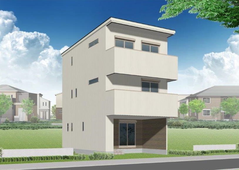 摂津市桜町２丁目　床面積約41.31坪、耐震等級２級！広々ゆったり設備充実の新築一戸建