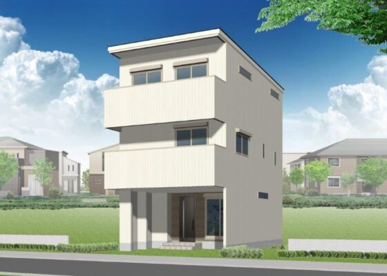 摂津市桜町２丁目　床面積約41.31坪、耐震等級２級！広々ゆったり設備充実の新築一戸建