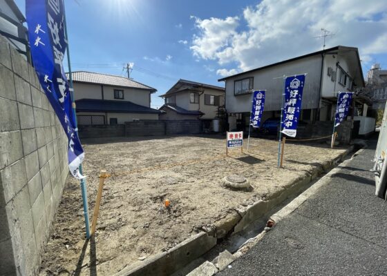 千里山西５丁目建築条件無  売土地